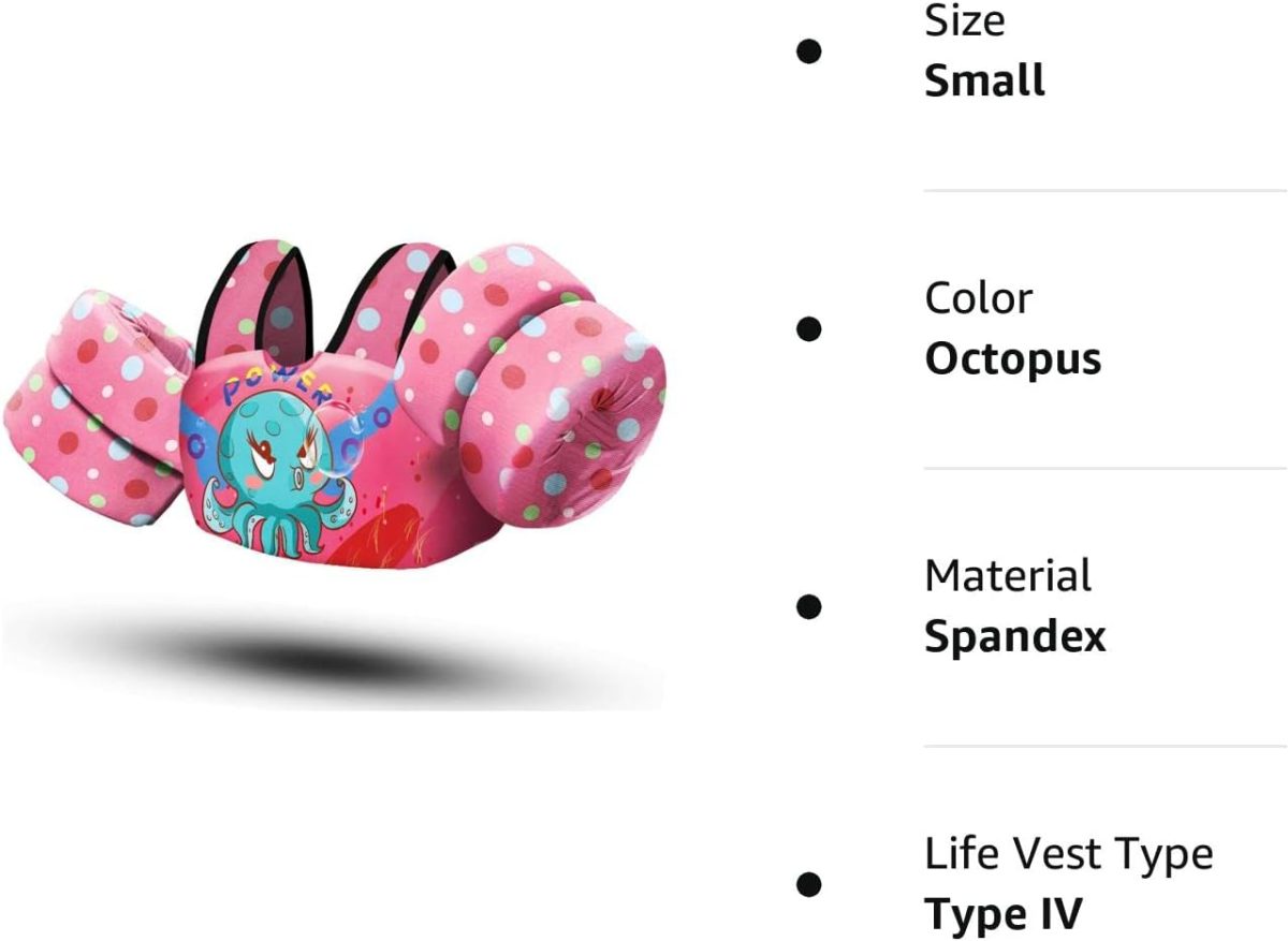 Swim Vest for Kids - Octopus - Image 7