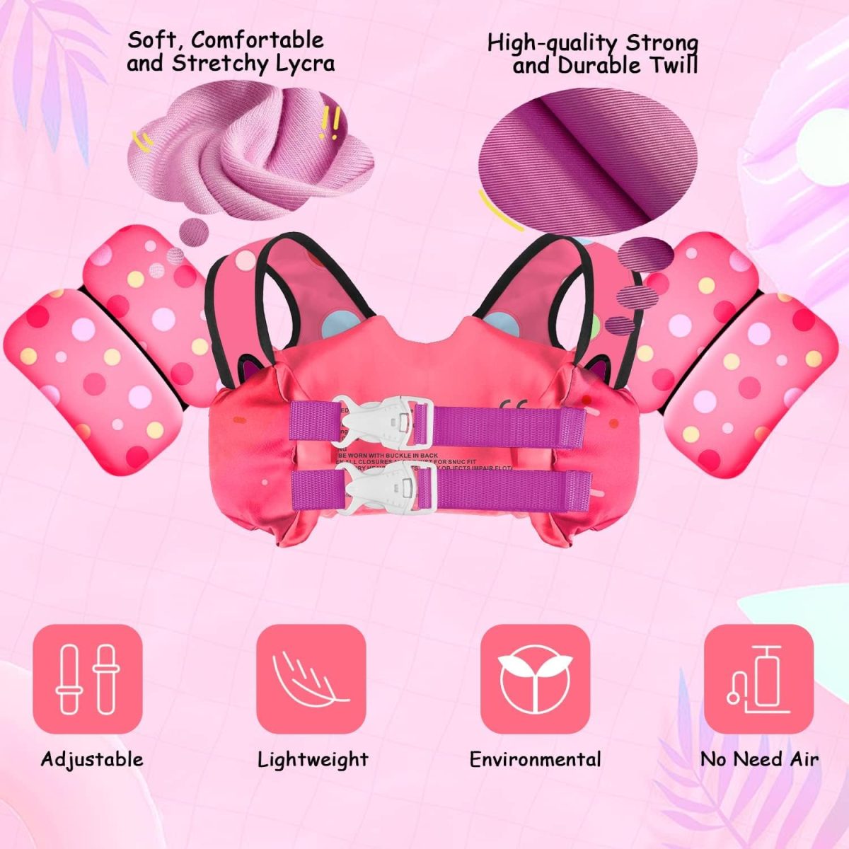 Swim Vest for Kids - Octopus - Image 3