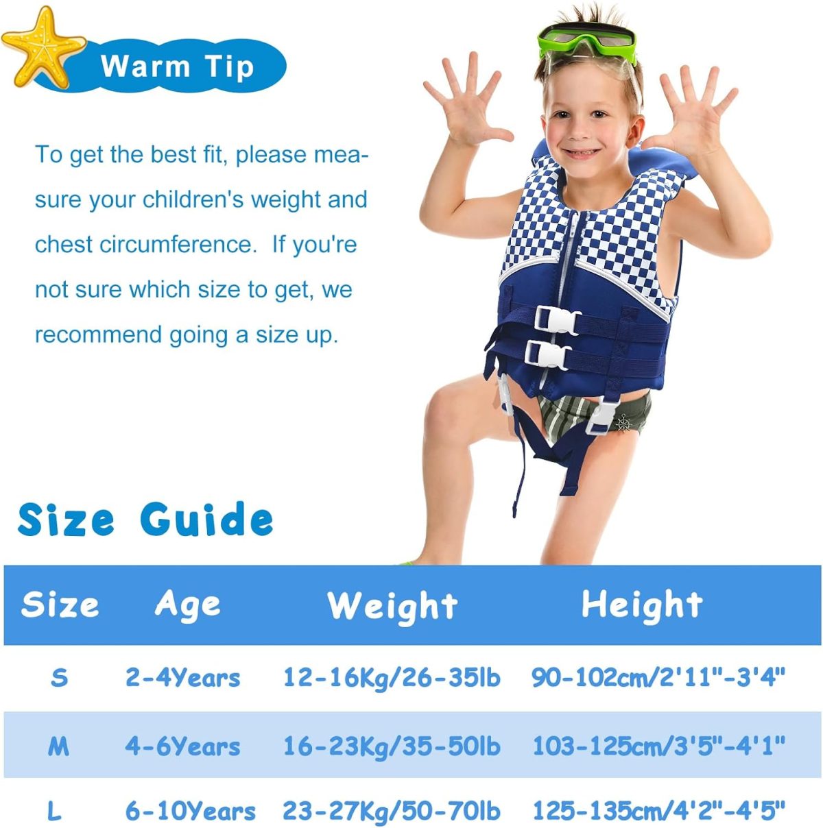 Kids Life Jacket - Blue - Image 3