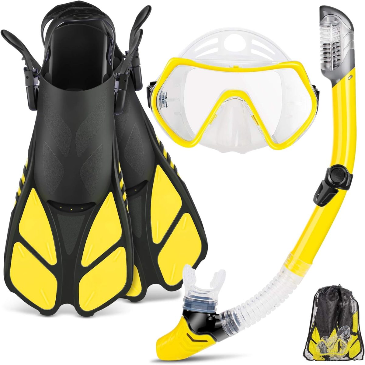 Mask Fin Snorkel Set - Image 9