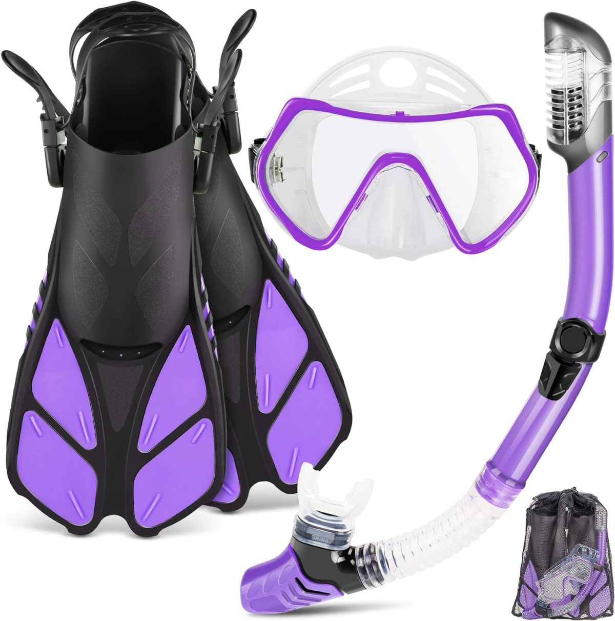 Mask Fin Snorkel Set - Image 13