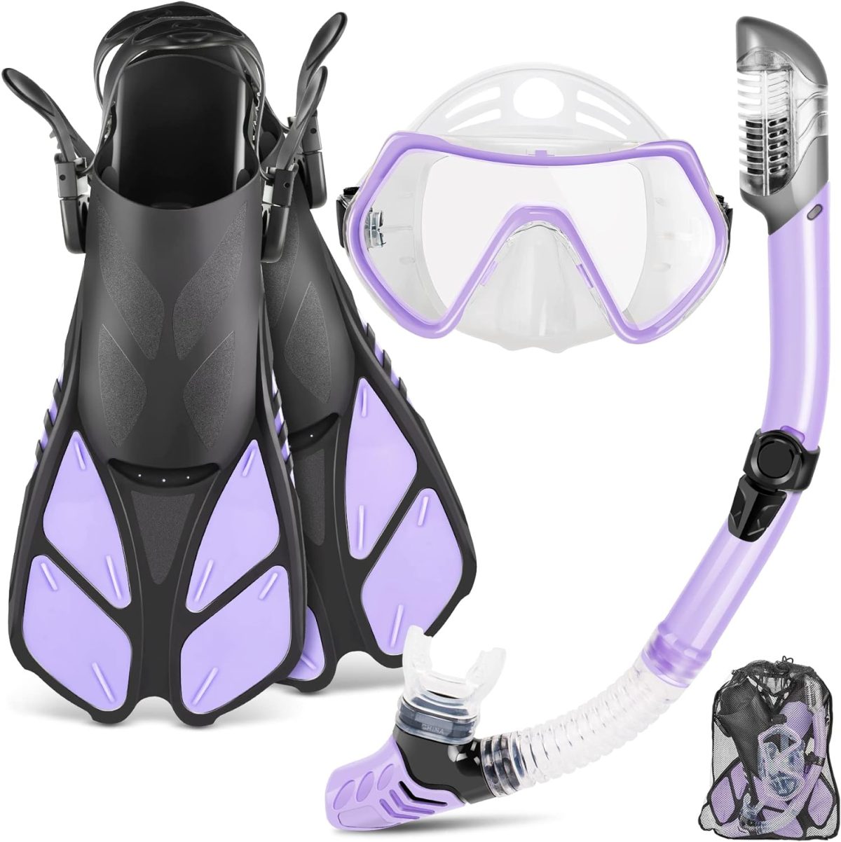 Mask Fin Snorkel Set - Image 8