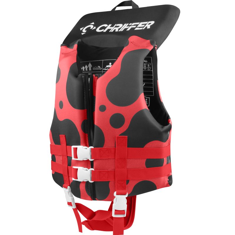 Kids Life Jacket - Polka Red