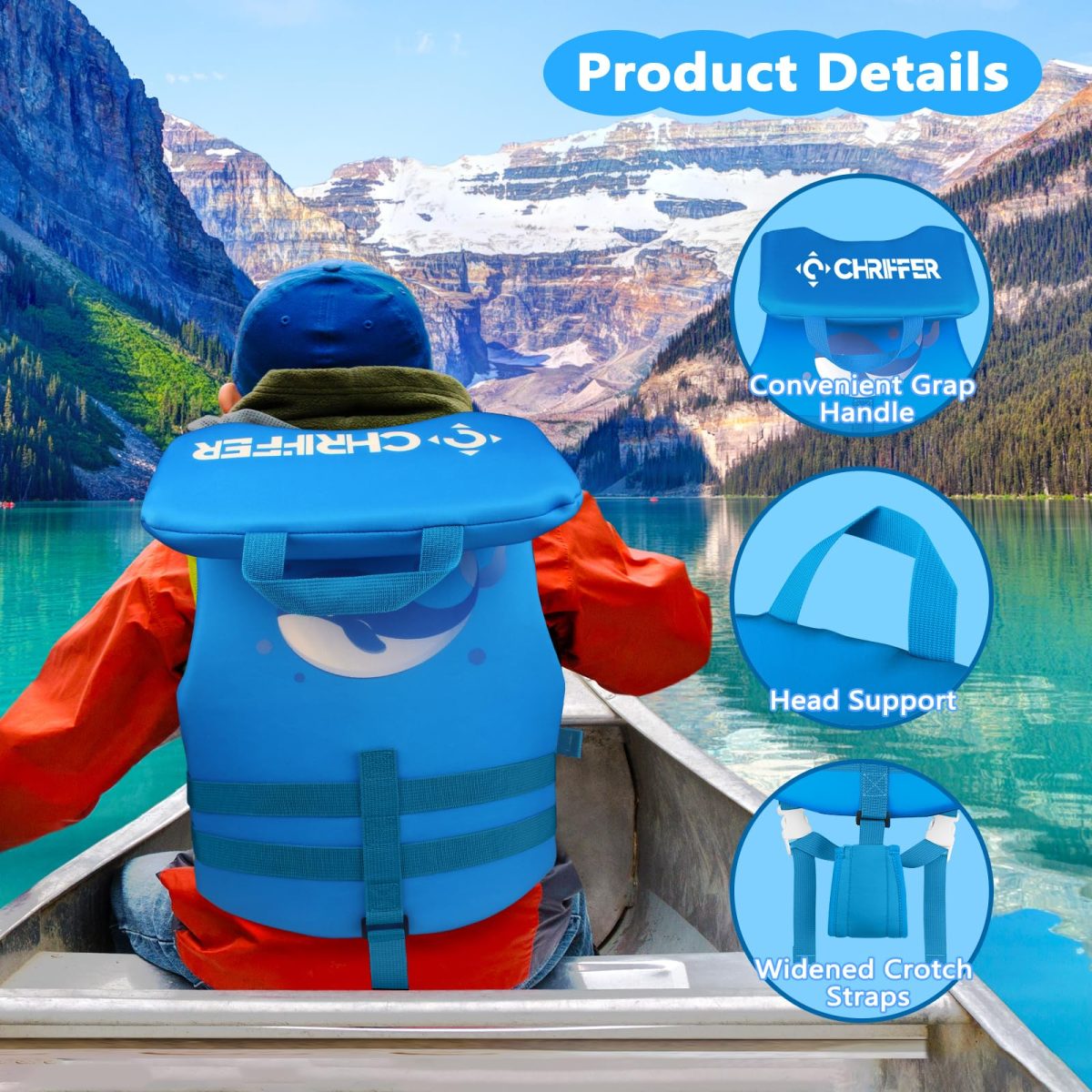 grap handle head support wide straps