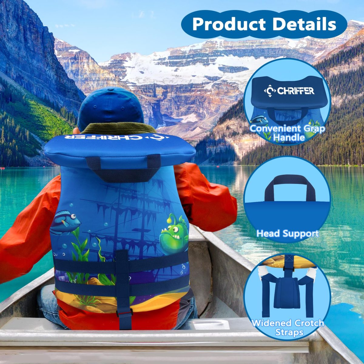 grap handle head support wide straps