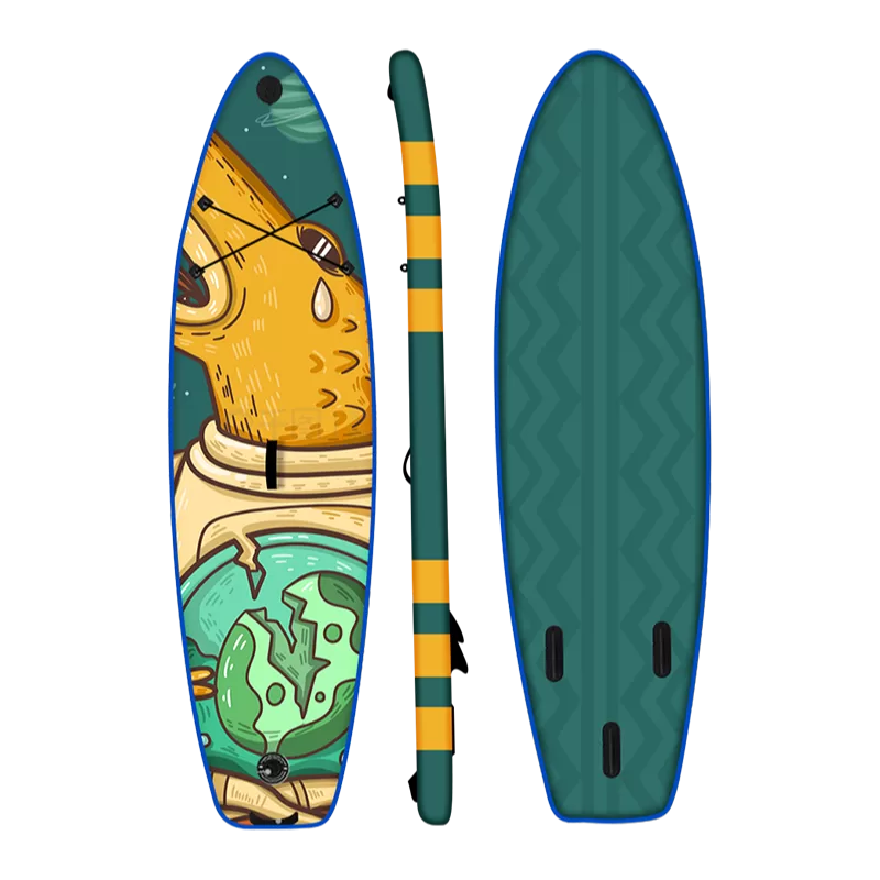 Inflatable Stand-Up Paddle Board - Jungle