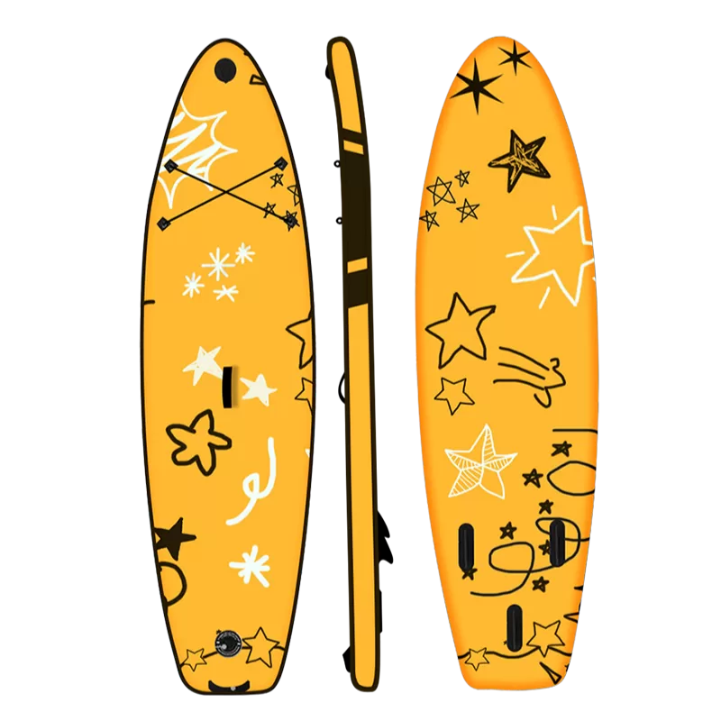 Inflatable Stand-Up Paddle Board - Star Doodle