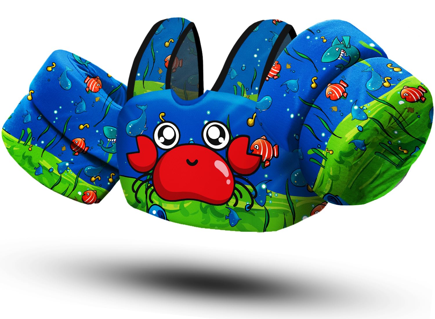Kids Swim Vest - Cute Crab
