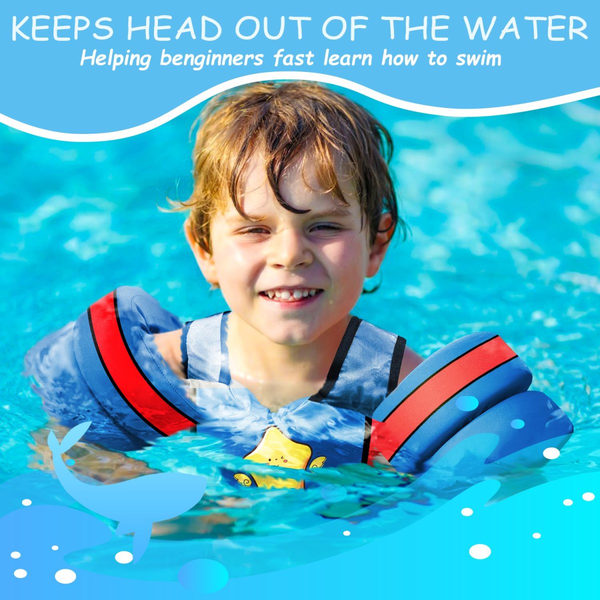 Kids Swim Vest - Star with Wings - Image 6