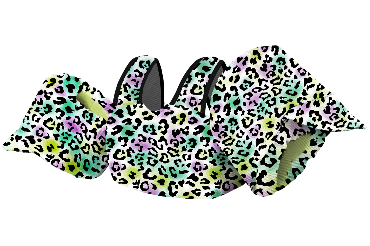 Kids Swim Vest - Leopard Print