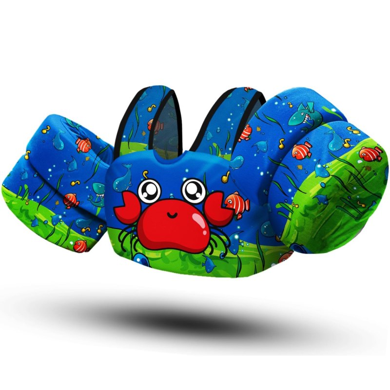 Kids Swim Vest - Cute Crab